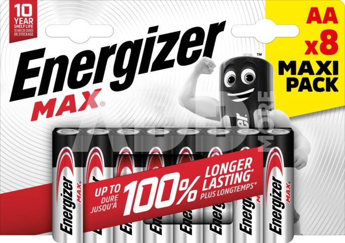 ENERGIZER MAX AA 8 PACK