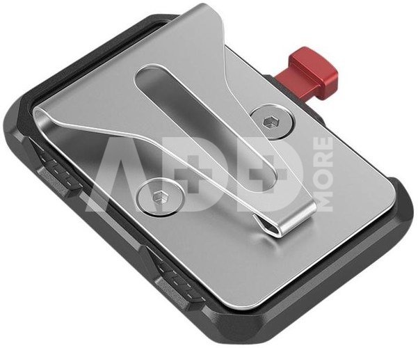 SMALLRIG 2990 BATTERY PLATE V-MOUNT W BELT CLIP