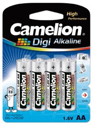 Camelion LR6-BP4DG AA/LR6, Digi Alkaline, 4 pc(s)