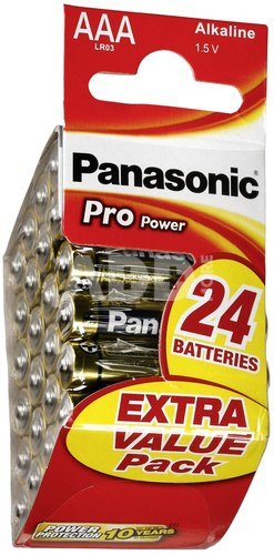 1x24 Panasonic Pro Power Diamond Micro AAA