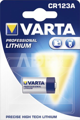 100x1 Varta Professional CR 123 A PU master box