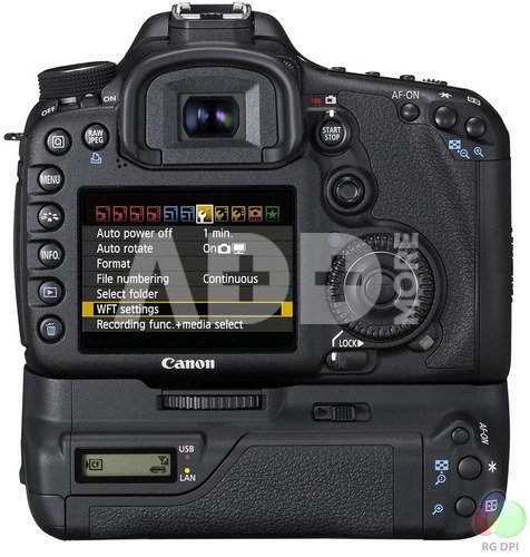 Canon WFT-E5B (EOS 7D wirelless) baterijų laikiklis