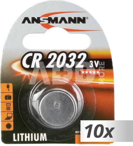 10x1 Ansmann CR 2032
