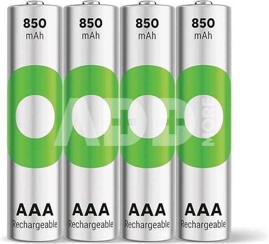 1x4 GP ReCyko NiMH Akku AAA 850mAH, ready to use