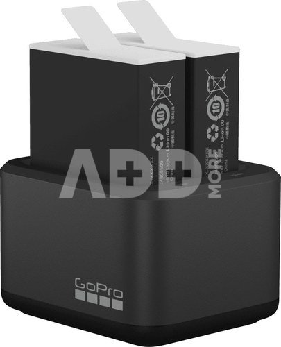 GoPro Dual charger + 2 Enduro batteries Hero9/10 Black (ADDBD-211-EU)