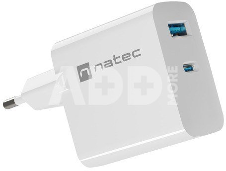 Natec RiberaGAN USB 65W wall charger