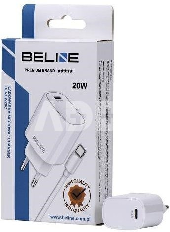 Beline Charger 20W USB-C + USB-C cable white