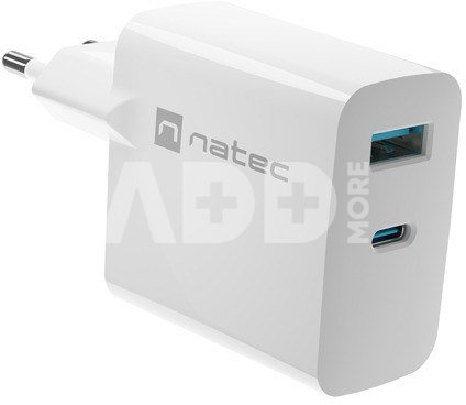 Natec RiberaGAN USB 45W wall charger
