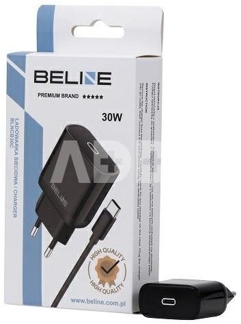 Beline Charger 30W USB-C + USB-C cable, black