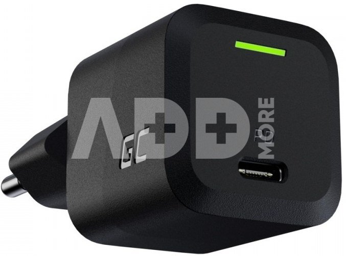 Green Cell Charger GC PowerGaN 33W PD 3.0 QC 3.0 USB-C black