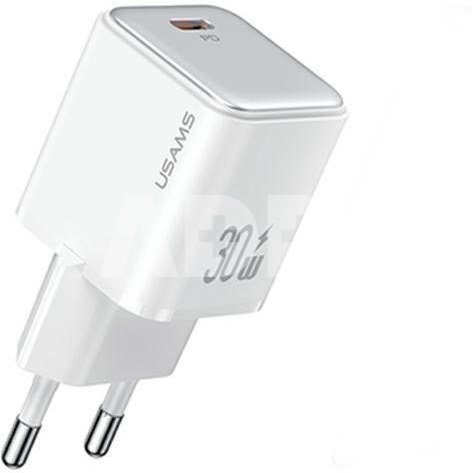 USAMS Charging USB-C PD 3.0 30W Fast Charging white