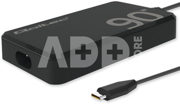 Qoltec Charger 90W PD 5V 20V 4.5A USB C 3.1