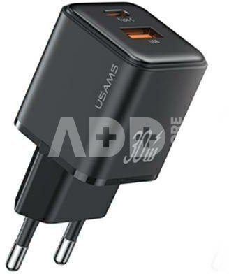 USAMS Charging USB-C+USB-A PD 3.0 30W Fast Charging