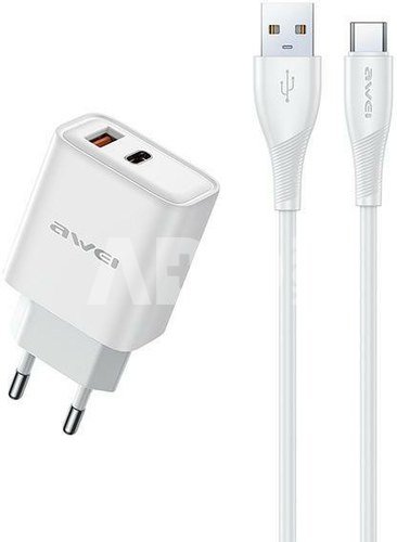 AWEI Charger GaN 22,5W PD81T 22,5W + USB-C cable
