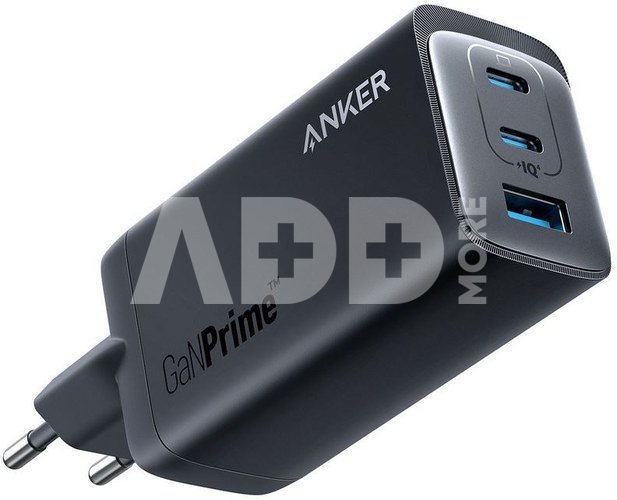 Anker Charger GanPrime 737 120W 2xUSB-C 1xUSB-A Black