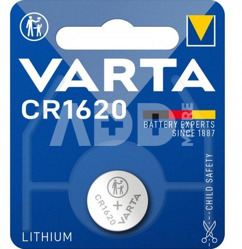 Baterijos Varta CR1620 1BL 1vnt. 06220