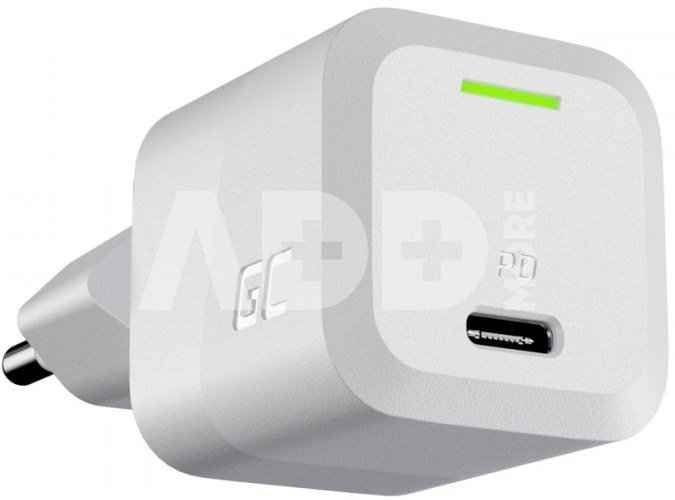 Green Cell Charger GC PowerGaN 33W PD 3.0 QC 3.0 USB-C white