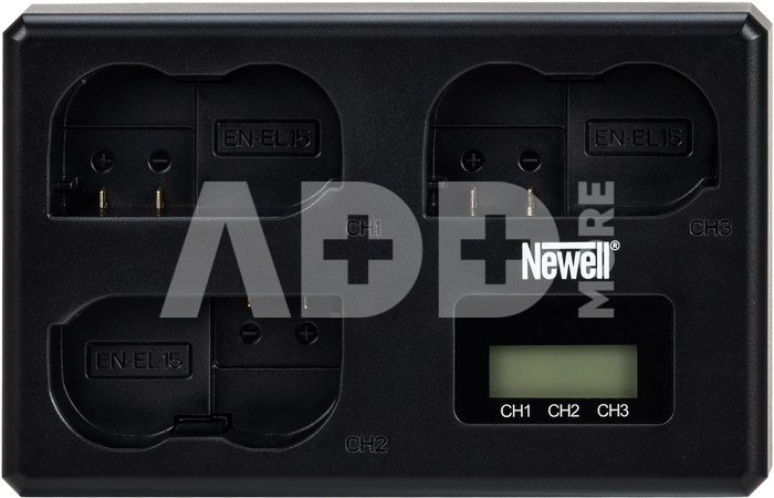 Newell battery charger TT-USB-C 3x Nikon EN-EL15