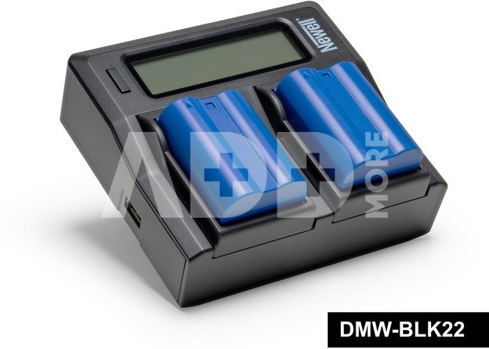 Newell Supracell Set 1x DC-LCD 2x SupraCell Protect DMW-BLK22 battery for Panasonic