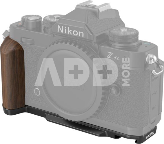 SmallRig 4802 Wooden L-Shape Grip for Nikon Z fc Black