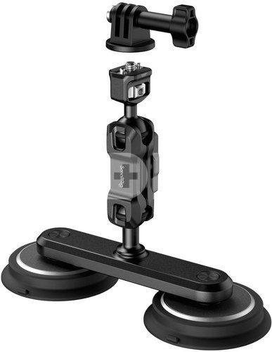 Dual Magnetic Suction Cup Mounting Support Kit for Action Cameras 4467