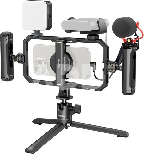 SmallRig 4704 All-in-One Video Kit for Smartphone Creators Qucik Pro Edition