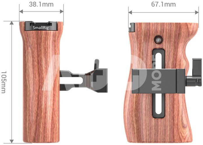 SMALLRIG 2399 SIDE HANDLE WOODEN ARCA