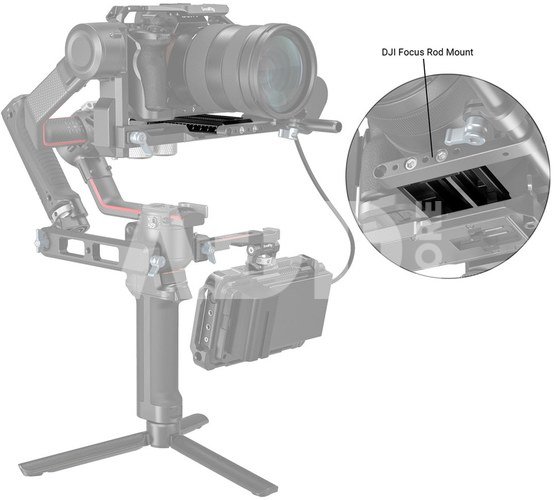 SMALLRIG 3158 QR-PLATE FOR DJI RS 2/ RSC 2/ RONIN S MANFROTTO