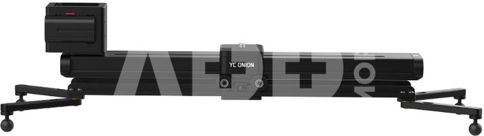 YC ONION 52cm Chocolate Pro Cheese Motorized Slider with Supporting Stand