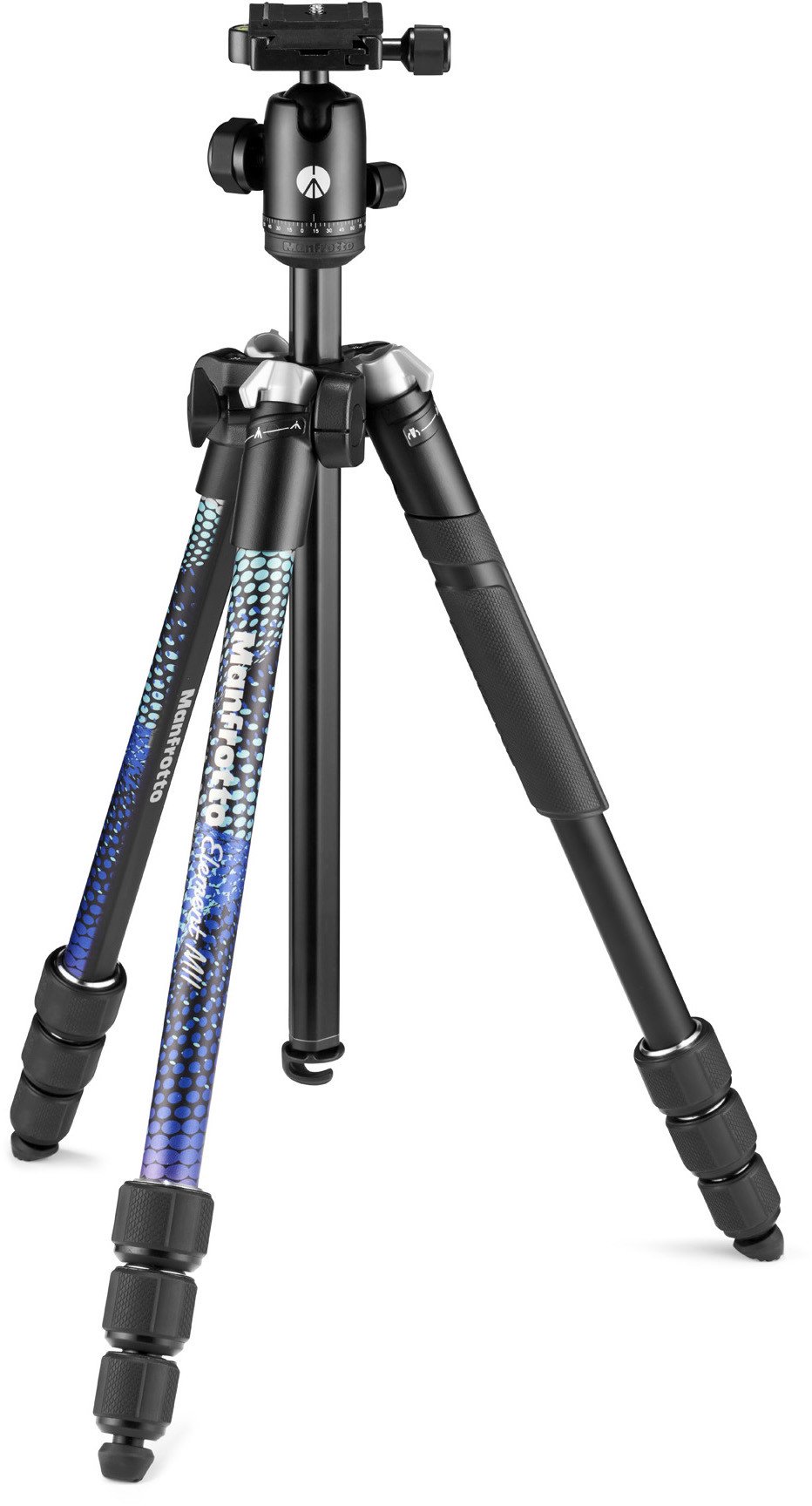 Manfrotto tripod kit Element MII MKELMII4BL-BH, blue