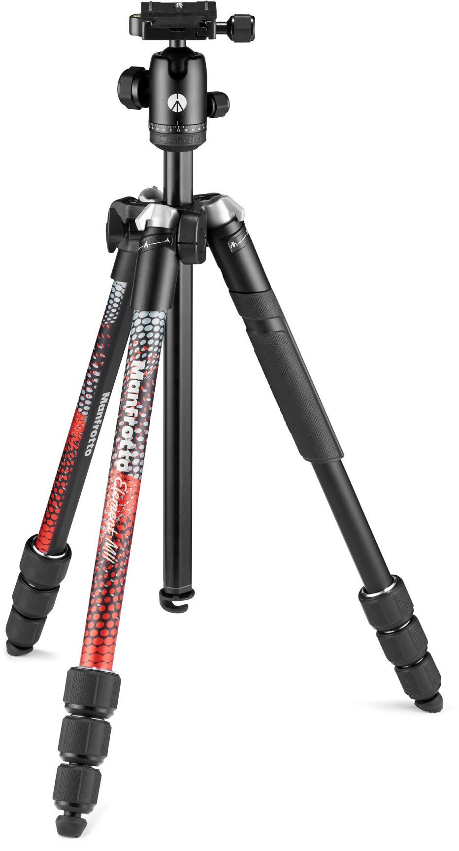 Manfrotto tripod kit Element MII MKELMII4RD-BH, red