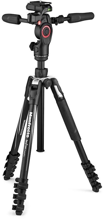 Manfrotto tripod kit MKBFRLA4BK-3W Befree 3-Way Live Advanced