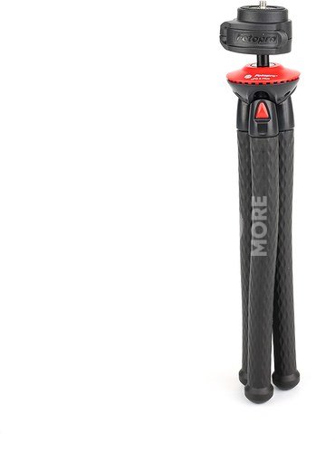 Fotopro UFO 2 Plus Black/Red Tripod met Telefoon & GoPro Mount