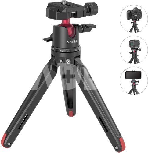 SMALLRIG 2664 TABLET MINITRIPOD WITH PANORAMIC BALLHEAD