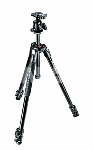 Manfrotto 290 XTRA Tripod Kit Alu 3 Segments MK290XTA3-BH