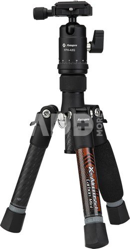 Fotopro X Aircross 1 Mini Carbon Tripod Zwart