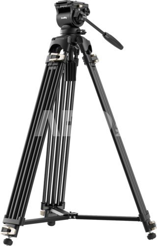 SmallRig 4686 Heavy-Duty Fluid Head Video Tripod Kit AD-01S