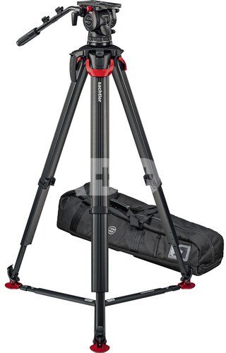 Sachtler System aktiv12T & flowtech 100 with Ground Spreader