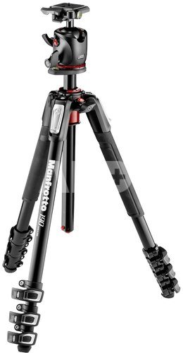 Manfrotto 190 Alu 4 Segments Tripod Kit MK190XPRO4-BHQ2