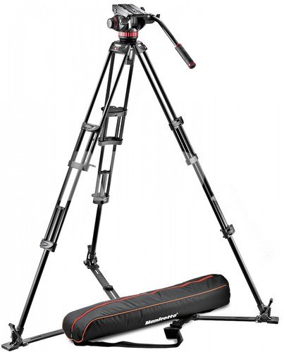 502 fluid video head & 546GB alu twin leg tripod