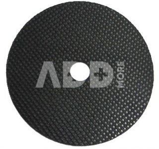 rubber dekplaat (60 mm) met 3/8" uitsparing