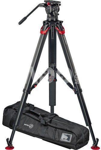 Sachtler System aktiv10T & flowtech 100 with Mid-Level Spreader