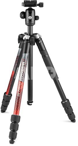 Manfrotto tripod kit Element MII MKELMII4RD-BH, red