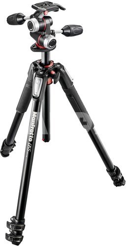 Manfrotto trikojis su galvute MK055XPRO3-3W