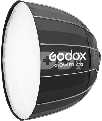 Godox GP3 Parabolic Softbox 90cm for KNOWLED MG1200Bi Bi Color LED Light