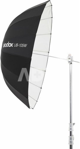 105cm Parabolic Umbrella Black&White