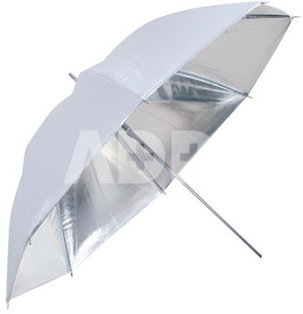 Falcon Eyes Umbrella UR-48S Silver/White 122 cm