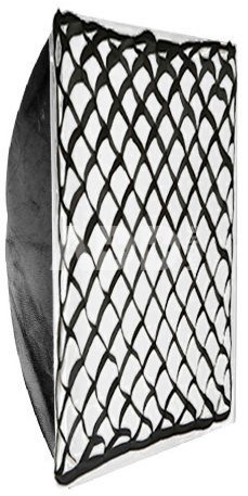 Falcon Eyes Foldable Softbox + Honeycomb Grid FESB-9090HC 90x90 cm