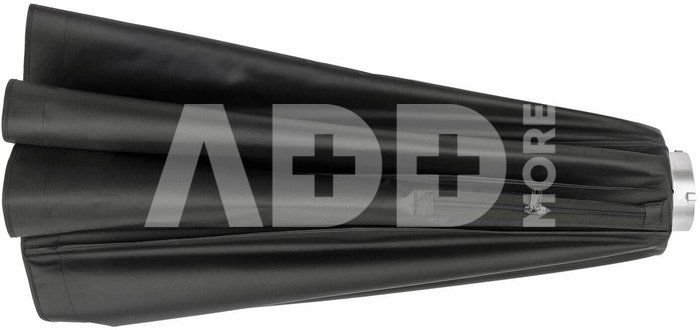 Caruba Quick Assembly Matte Zilver Round Softbox 120cm