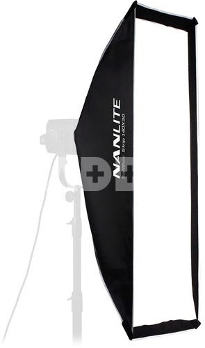 Nanlite Asymmetrical Stripbank Softbox with Bowens Mount 45*110CM